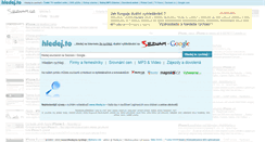 Desktop Screenshot of hledej.to